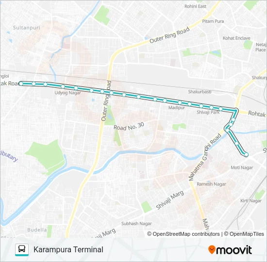 931 Bus Line Map