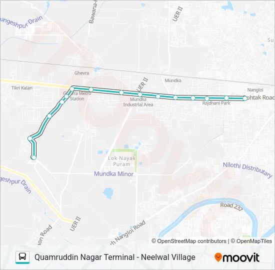 934 Bus Line Map