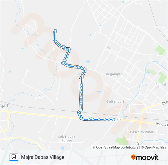 935 Bus Line Map
