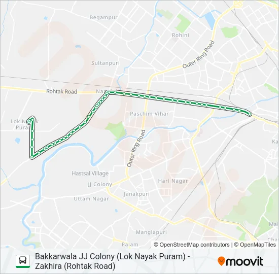 963 Bus Line Map
