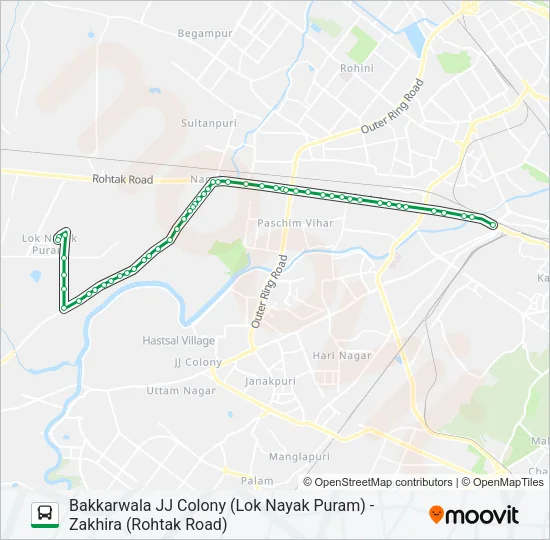 963 Bus Line Map