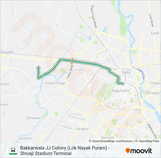 963 Bus Line Map