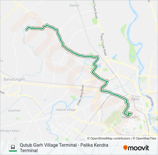 988 Bus Line Map