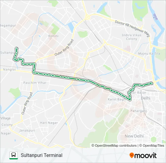 992 Bus Line Map
