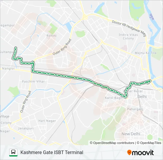 992 Bus Line Map