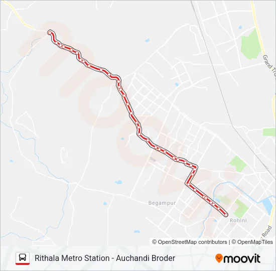 990C Bus Line Map