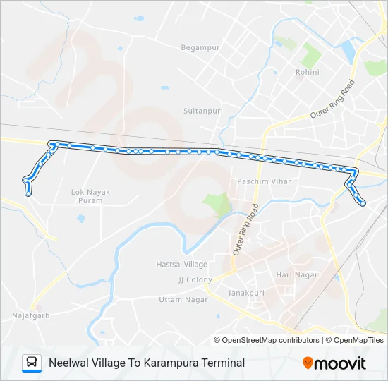 934 Bus Line Map