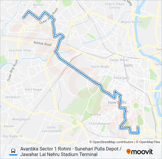 970 Bus Line Map