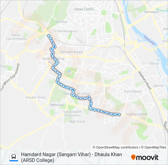 974 Bus Line Map