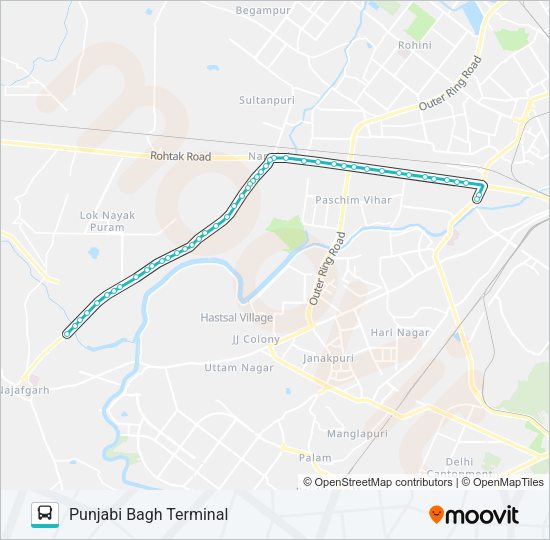 978 Bus Line Map