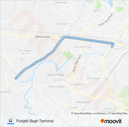 978 Bus Line Map
