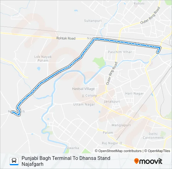 978 Bus Line Map
