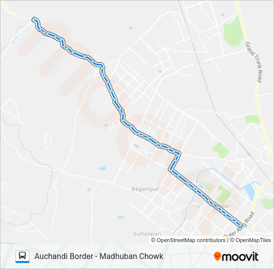 990ASTL Bus Line Map