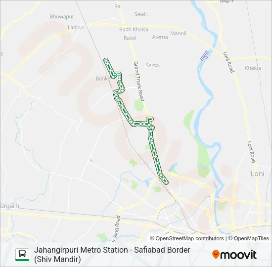 112 Bus Line Map