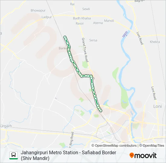 112 Bus Line Map