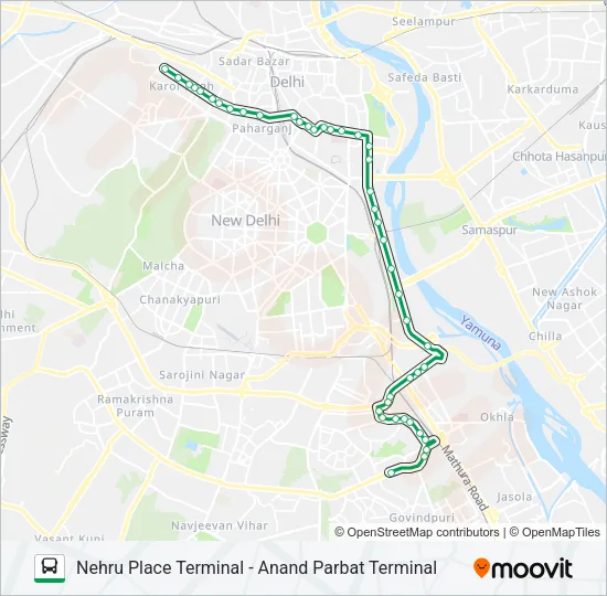 D-056 Bus Line Map