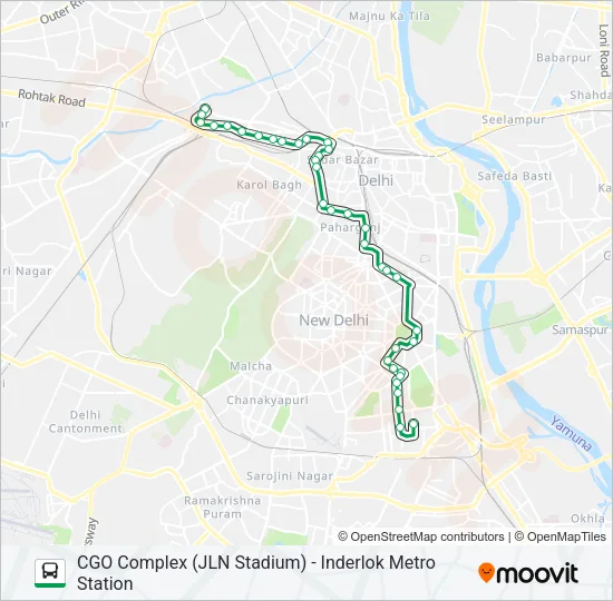 D-058 Bus Line Map