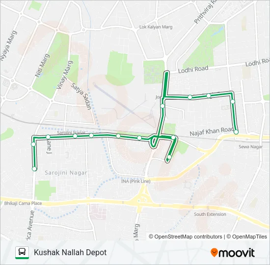 D-040STL Bus Line Map