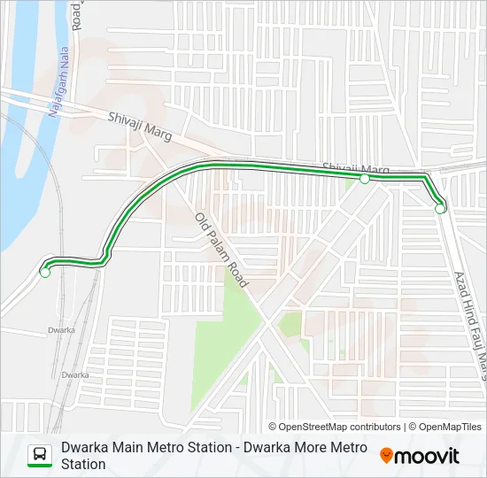 D-068STL Bus Line Map
