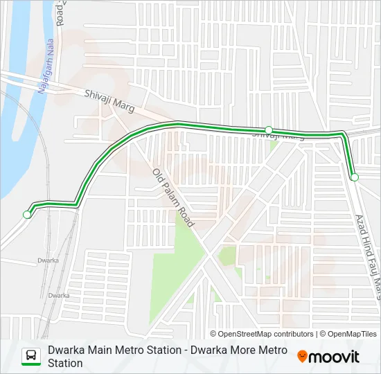D-068STL Bus Line Map