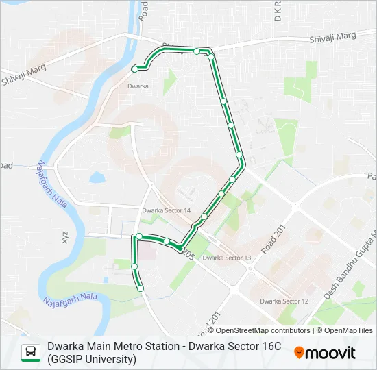 D-070STL Bus Line Map
