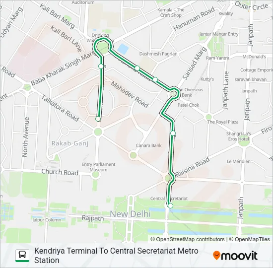 D-026A Bus Line Map