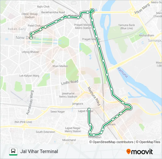 D-026B Bus Line Map