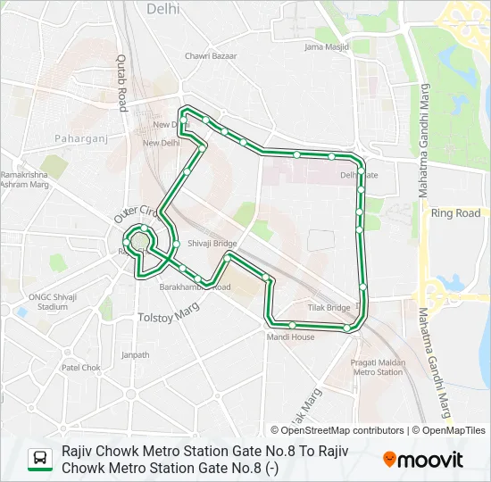 D-091 (-) Bus Line Map