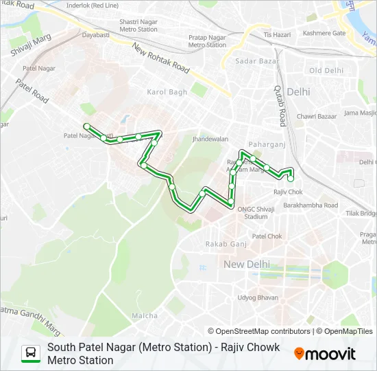D-085 Bus Line Map
