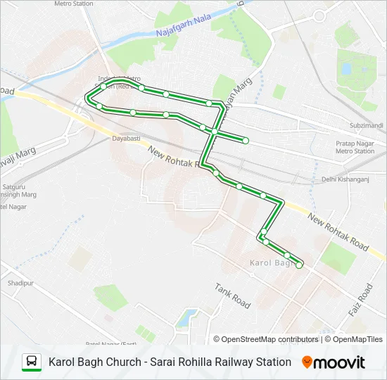 D-087 Bus Line Map