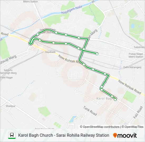 D-087 Bus Line Map