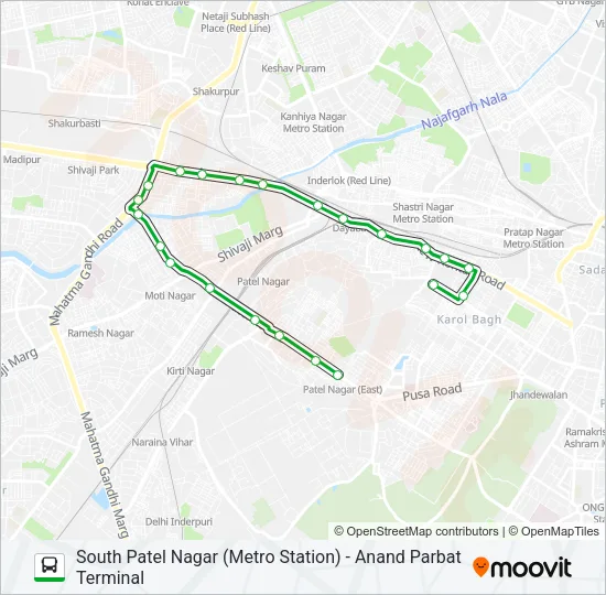 D-083 Bus Line Map