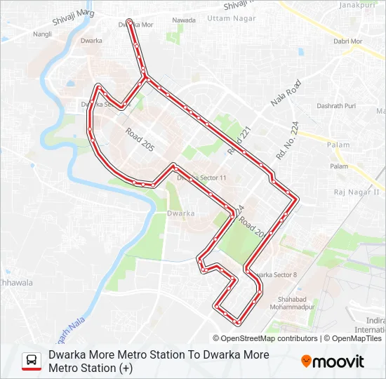 DCS (+) Bus Line Map