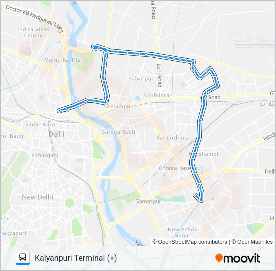 YMS (+) Bus Line Map
