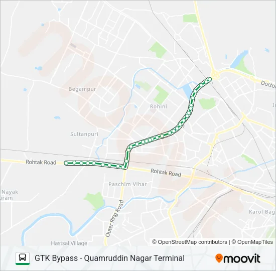 D-254 Bus Line Map