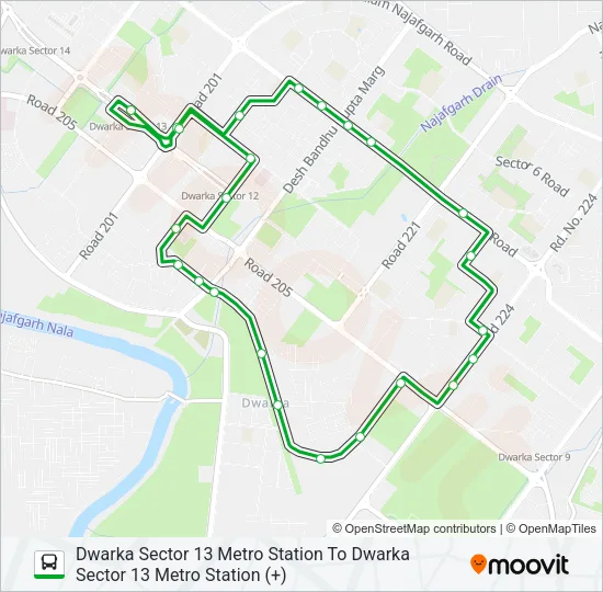 D-131 (+) Bus Line Map