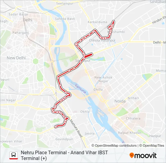 OMS (+) Bus Line Map