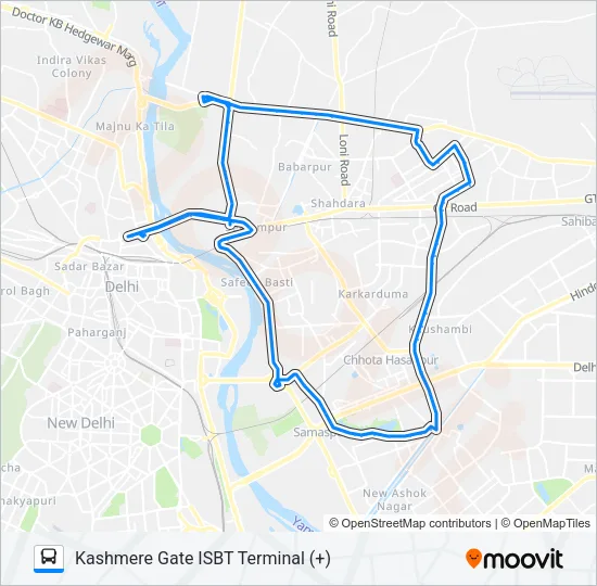 YMS (+) Bus Line Map