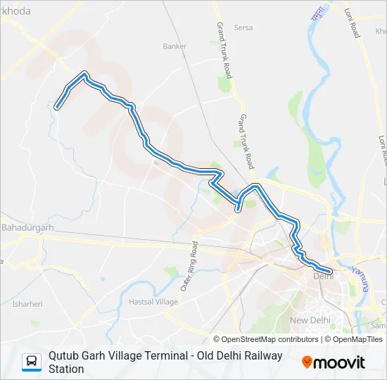 106 Bus Line Map