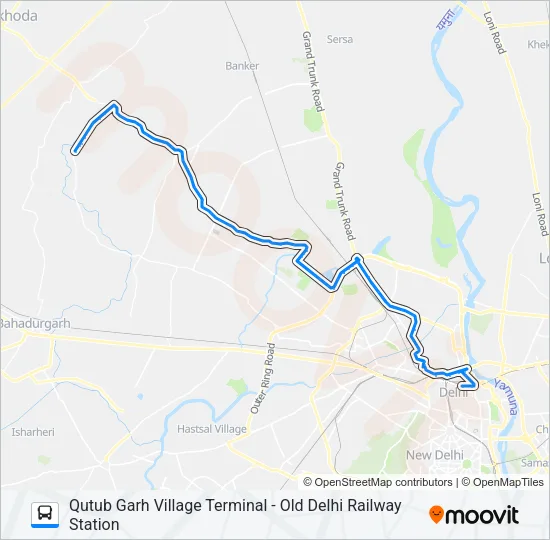 106 Bus Line Map