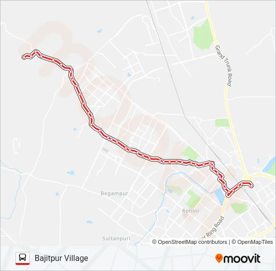 119 Bus Line Map