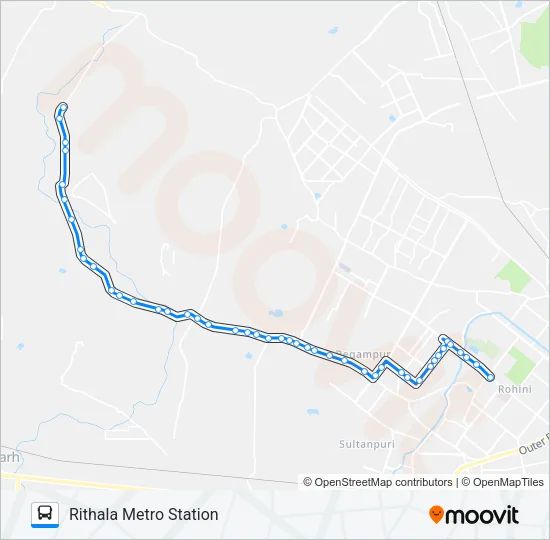 114C Bus Line Map