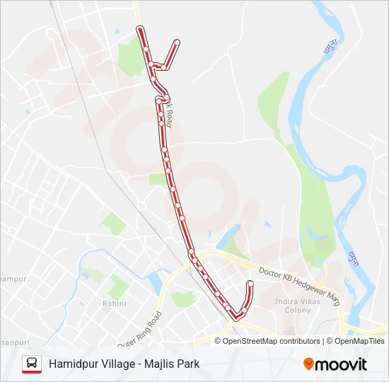 138 Bus Line Map