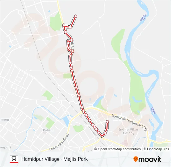 138 Bus Line Map