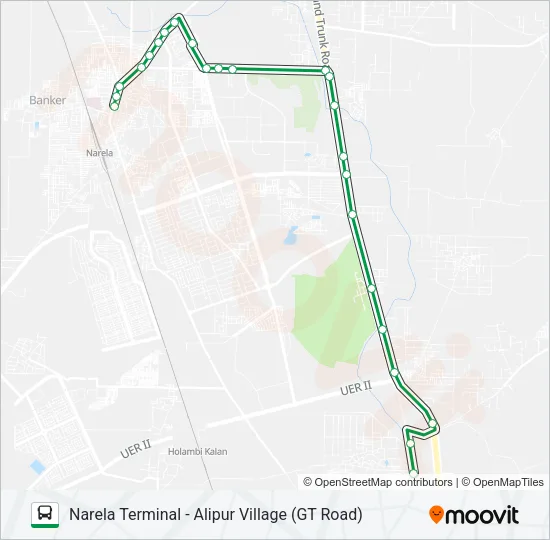 131 Bus Line Map