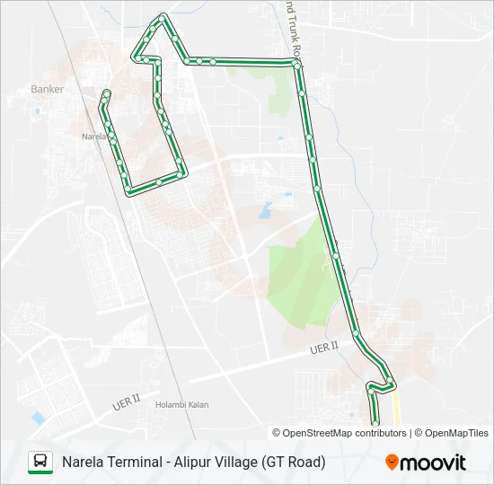 131 Bus Line Map