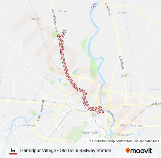 138 Bus Line Map
