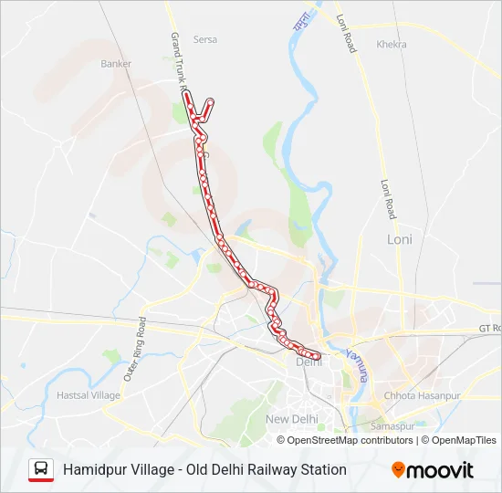 138 Bus Line Map