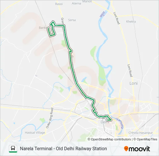131 Bus Line Map