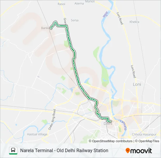 131 Bus Line Map